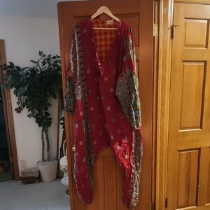 Bohemian Red Jumpsuit